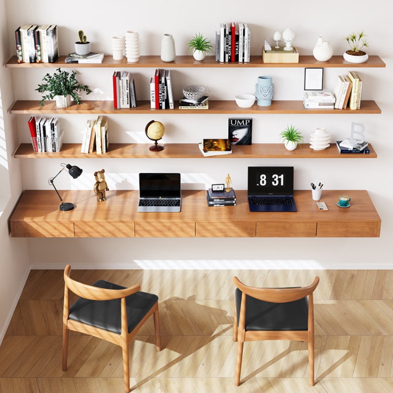 Bedroom Furniture - Nordic Creative Solid Wood Computer Desk