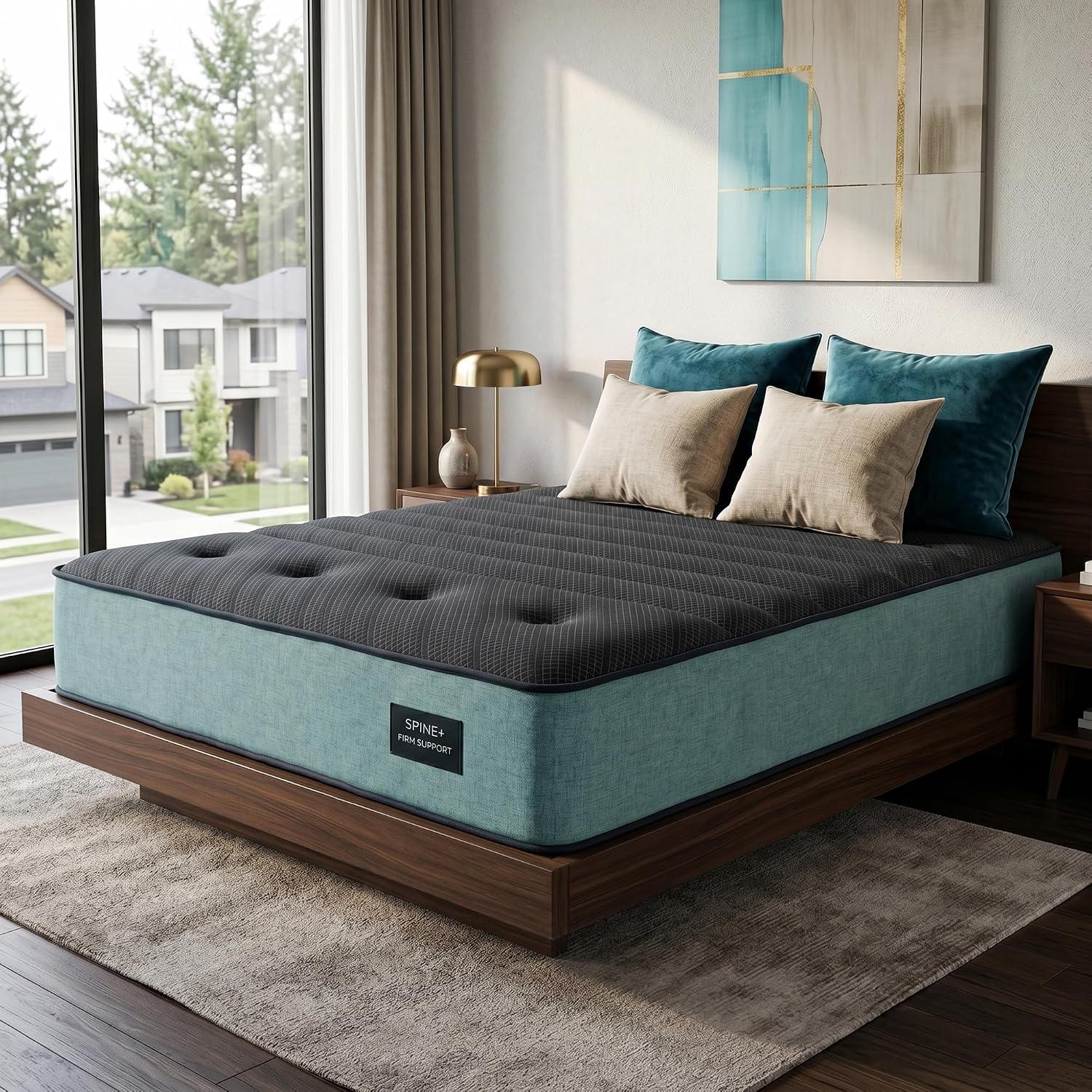 Memory Foam Mattress In A Box Queen - 12