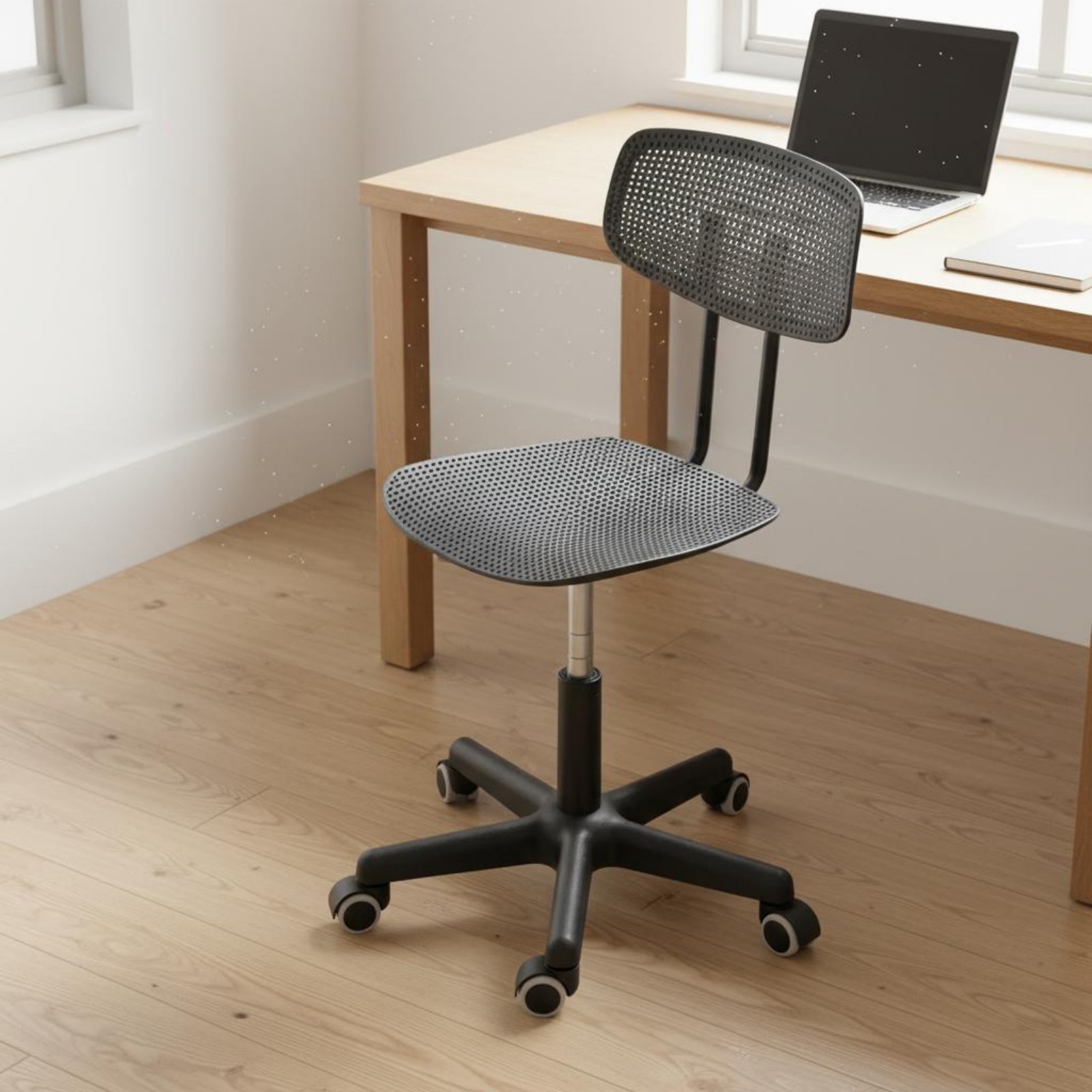 Adjustable Rolling Desk Chair  - Chairs review and price