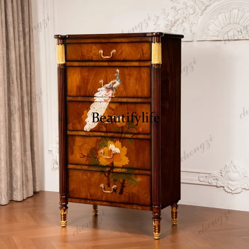 M178 American retro solid wood - Storage review and price