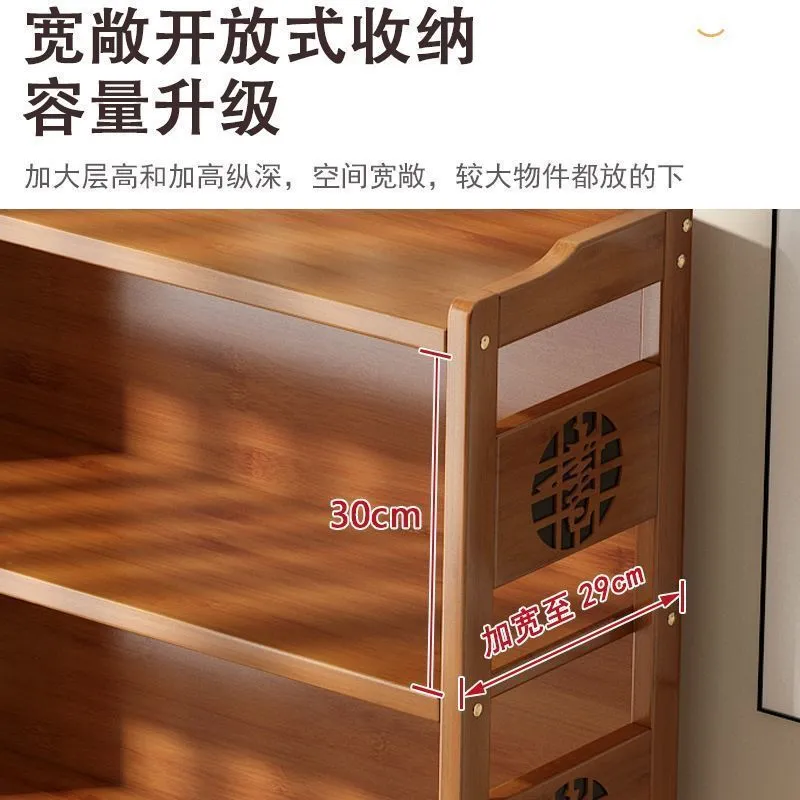 Solid Wood Bookshelf Simple St - Storage review and price