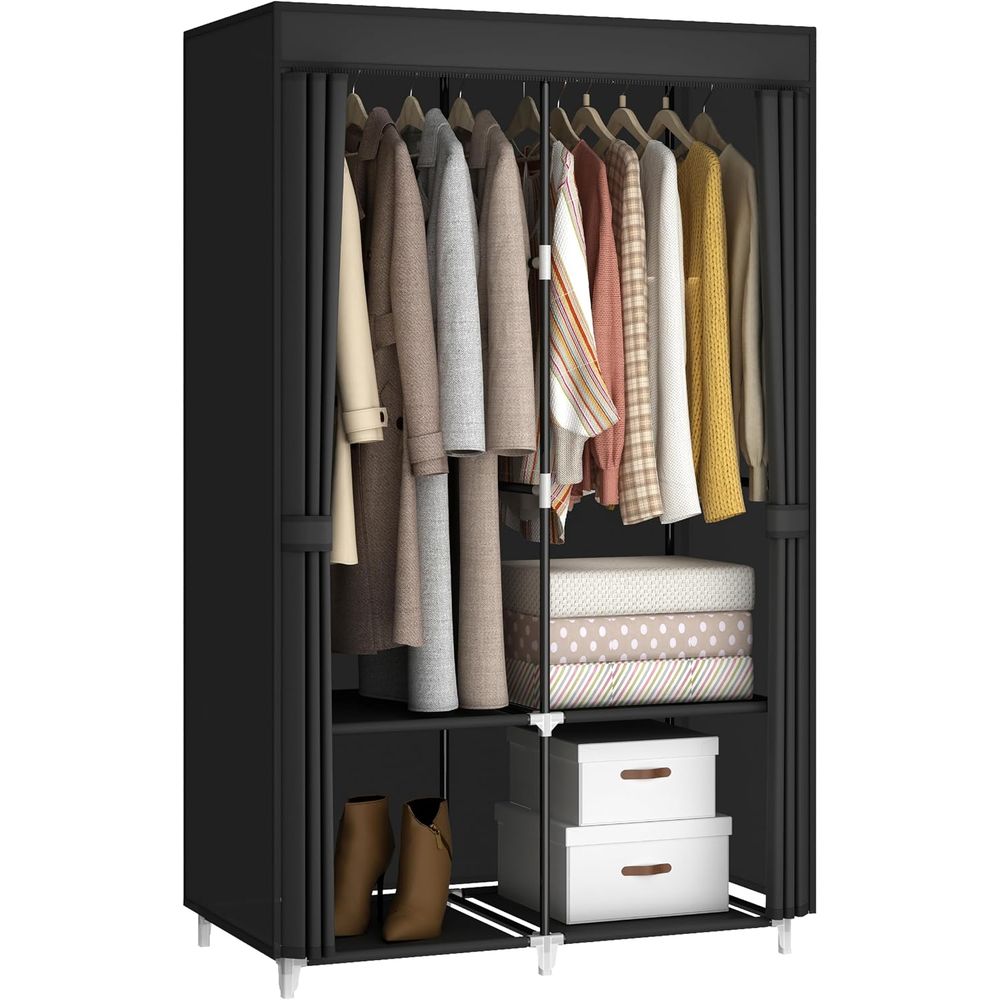 Portable Closet Wardrobe for S - Wardrobe Closet Portable Fabric Cover review and price