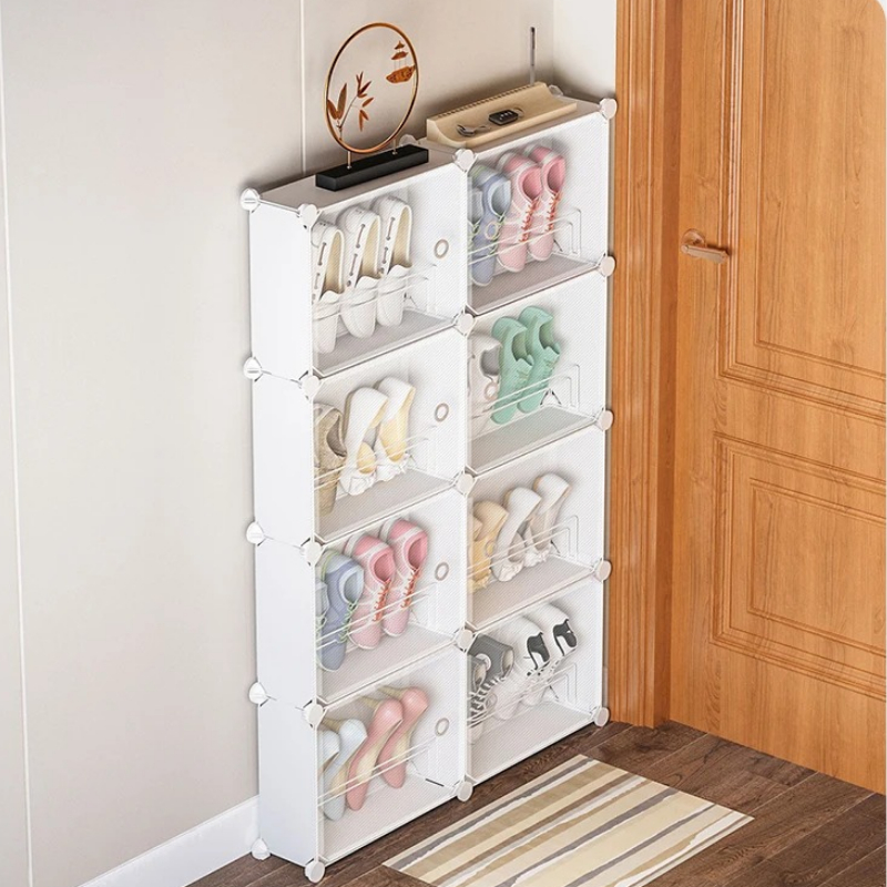 ‌No Drill Over Door Shoe Rack  - Shoe Rack Cabinet Narrow Entryway review and price