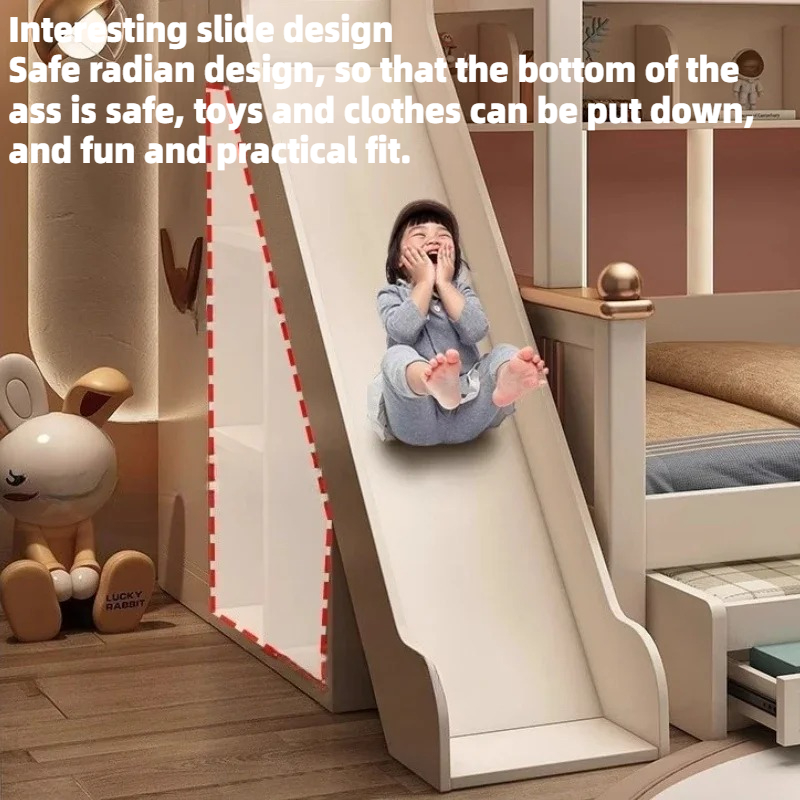 135x190cm Wood Mattress Kids L - King Size Bed Frame With Storage Drawers review and price