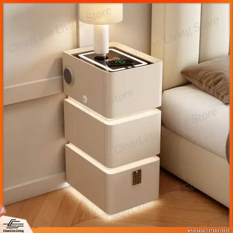 Ultra Narrow Floating Nightsta - Floating Nightstand With Led Light review and price